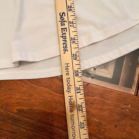 Pink Block Long Sleeve Top Button Up Gray White 2XL - Picture 6 of 12